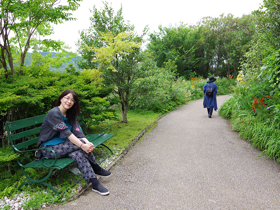 北川村「モネの庭」マルモッタンの遊歩道