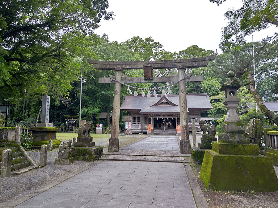 久礼八幡宮の正面鳥居