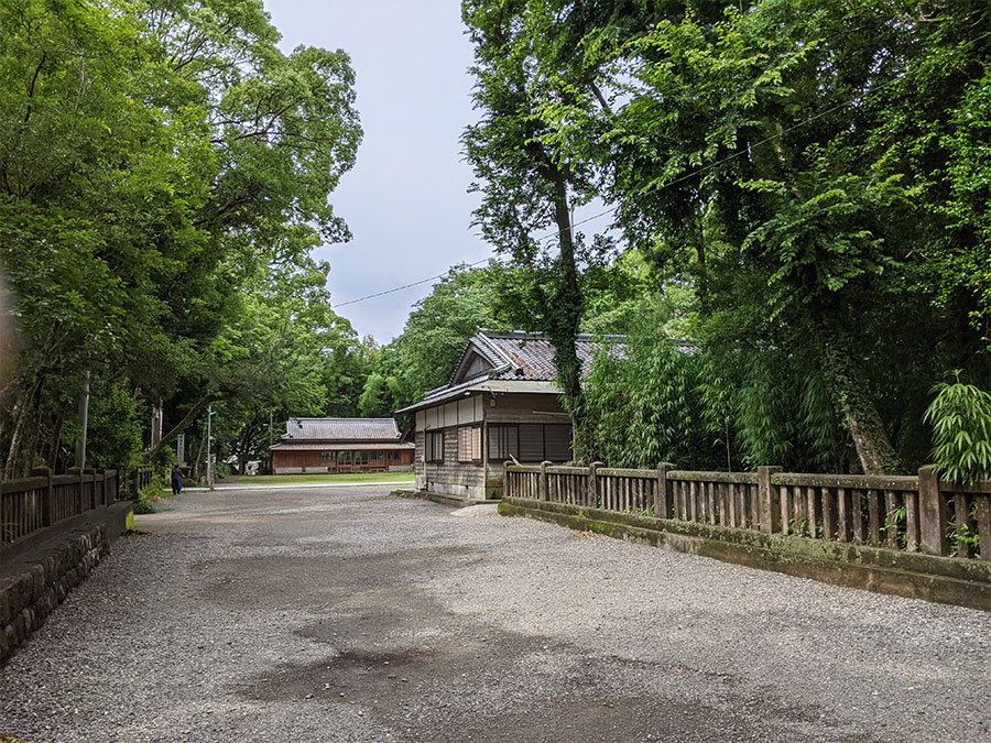 久礼八幡宮の参道