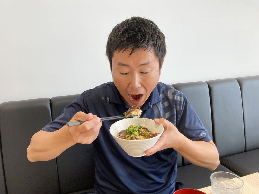 めじかの漬け丼