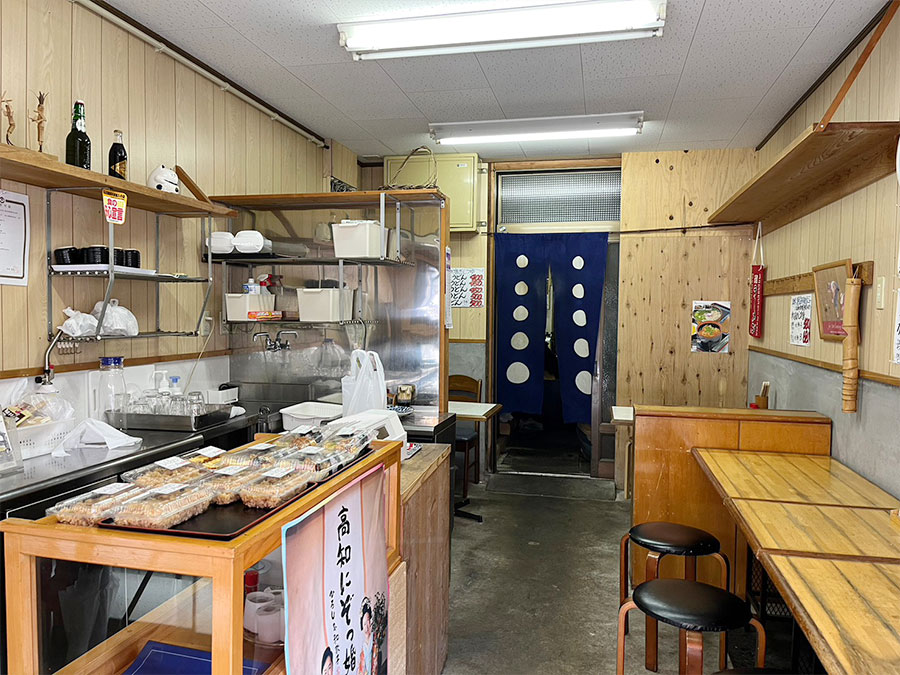 むつみ屋の店内