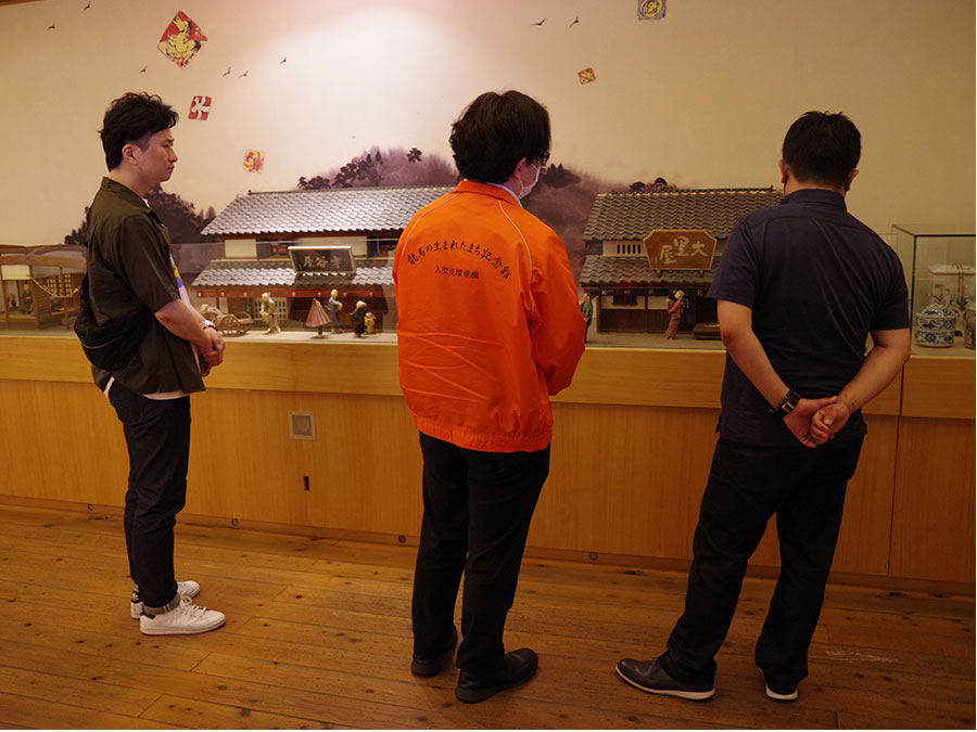 当日申込の館内ガイド