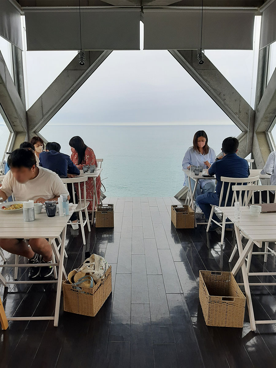 SEA HOUSEの店内
