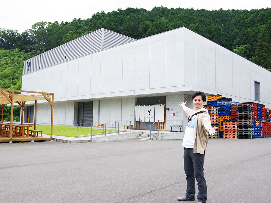 酔鯨酒造土佐蔵の外観