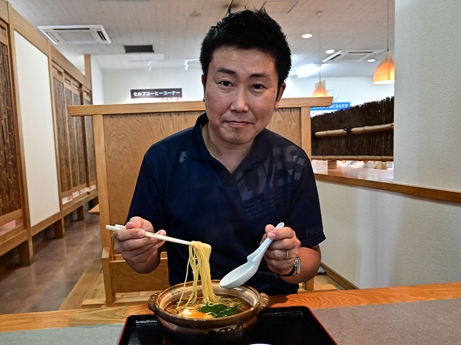 名物鍋焼きラーメン