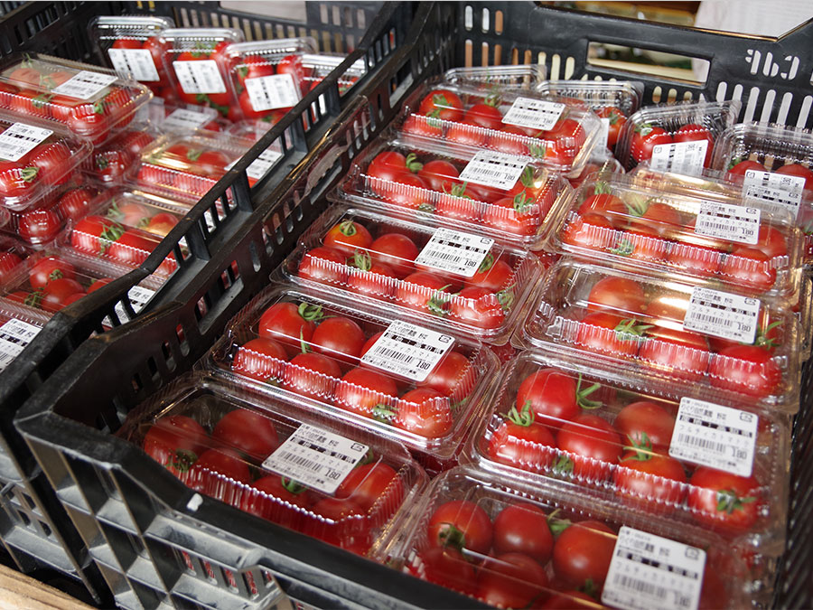 田野駅屋の新鮮野菜