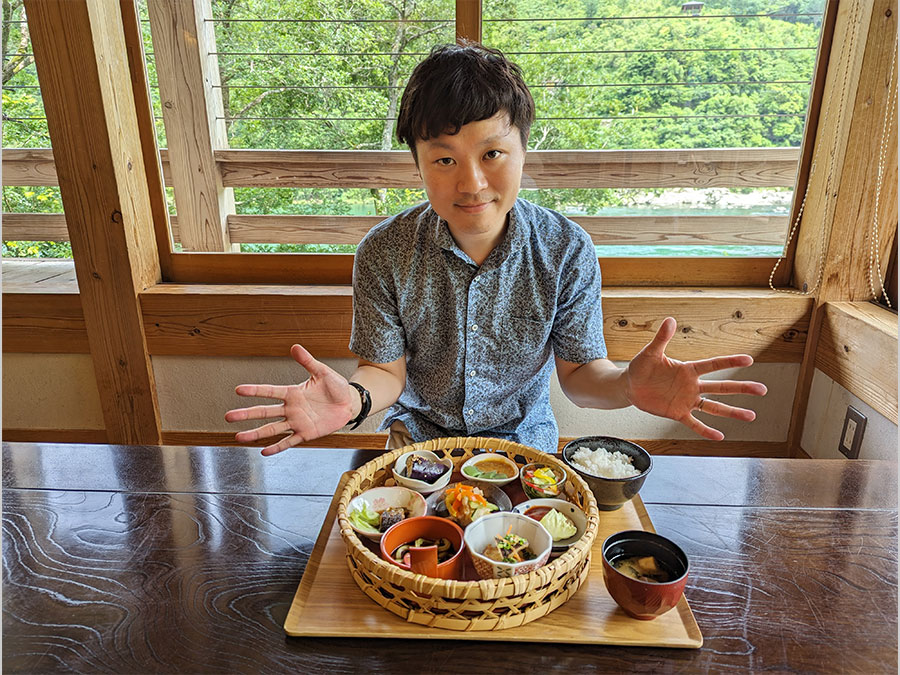 とおわ食堂の夏の十和かご膳