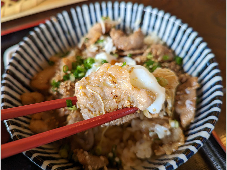 四万十ポークのとどろ味噌豚丼