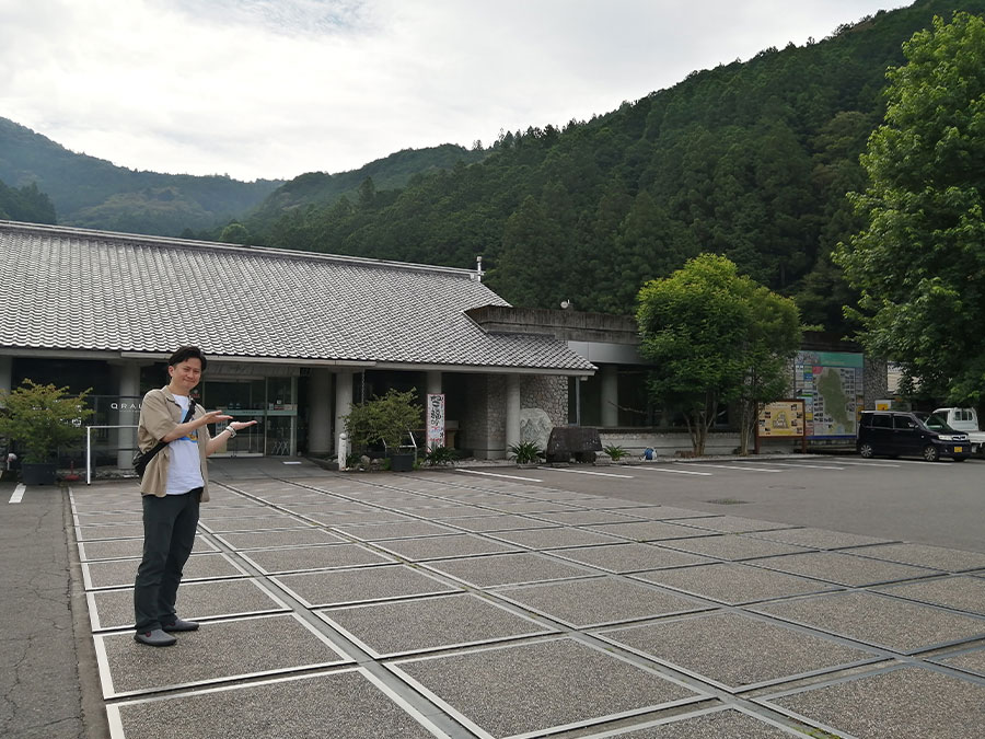 充実した旅行休憩所