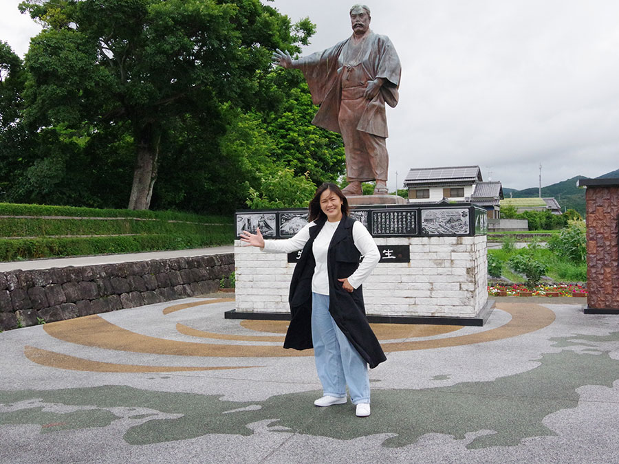 岩崎彌太郎の銅像
