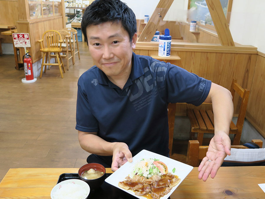 豚生姜焼定食