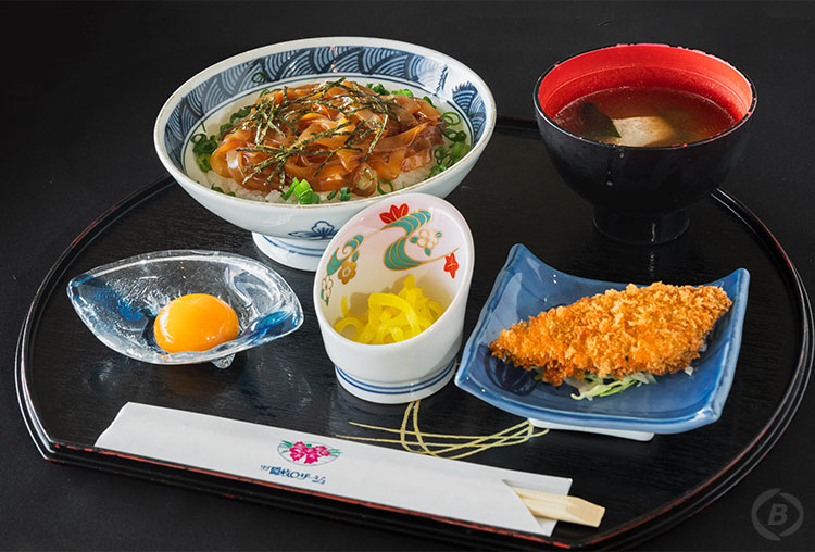 寒シマメ丼