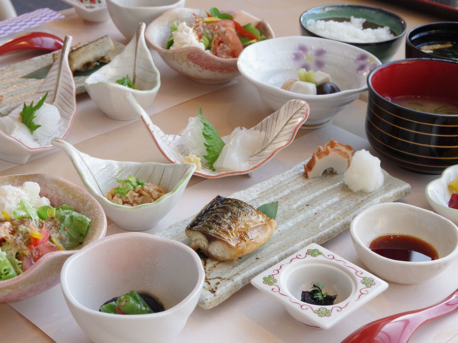 羽衣荘の朝食
