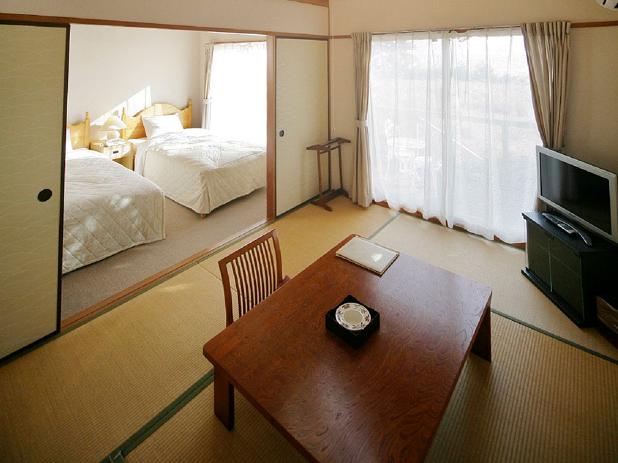 リゾ隠岐ロザージュのコテージの部屋