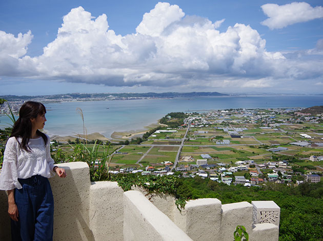 テラス席からの絶景