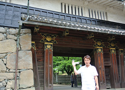 松本城・一の門（櫓門）