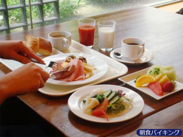 朝食バイキング